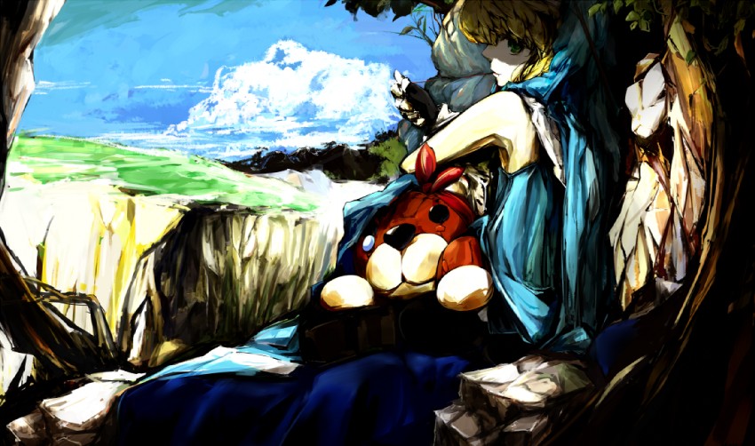 bridget and roger (guilty gear and 1 more) drawn by kurokoge013