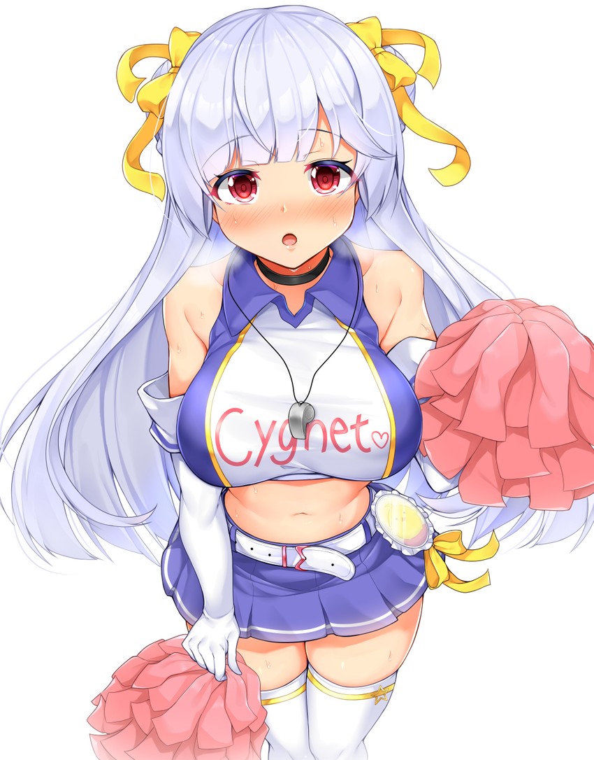 manjuu and cygnet (azur lane) drawn by daichi_(tokoya)