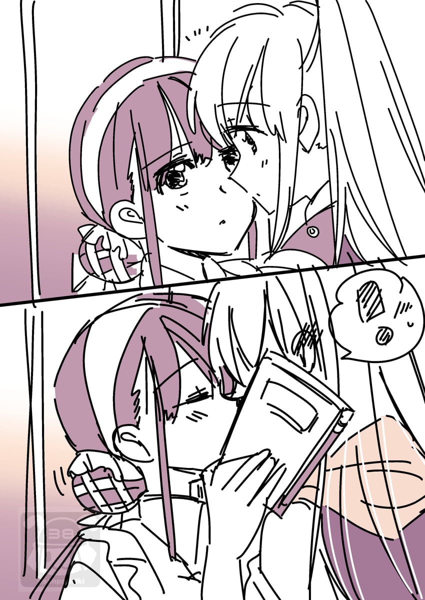 satsuki mari and kanzaki adelheid (heaven burns red) drawn by sanpachishiki_(gyokusai-jima)