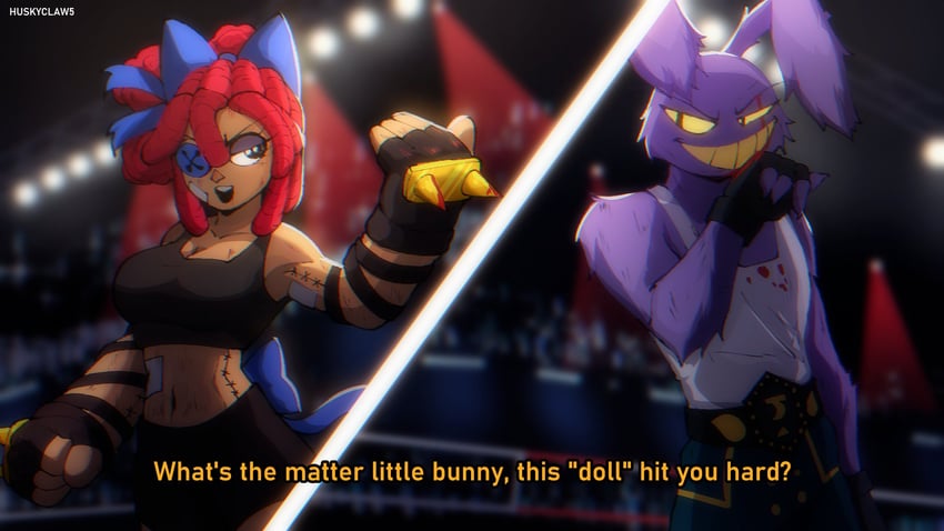 jax and ragatha (the amazing digital circus) drawn by el_zacatito