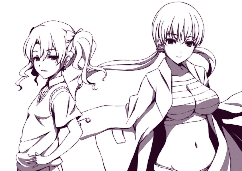 shirai kuroko and musujime awaki (toaru majutsu no index and 1 more) drawn by wakame