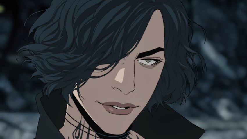 v (devil may cry and 1 more) drawn by pontyk_blya