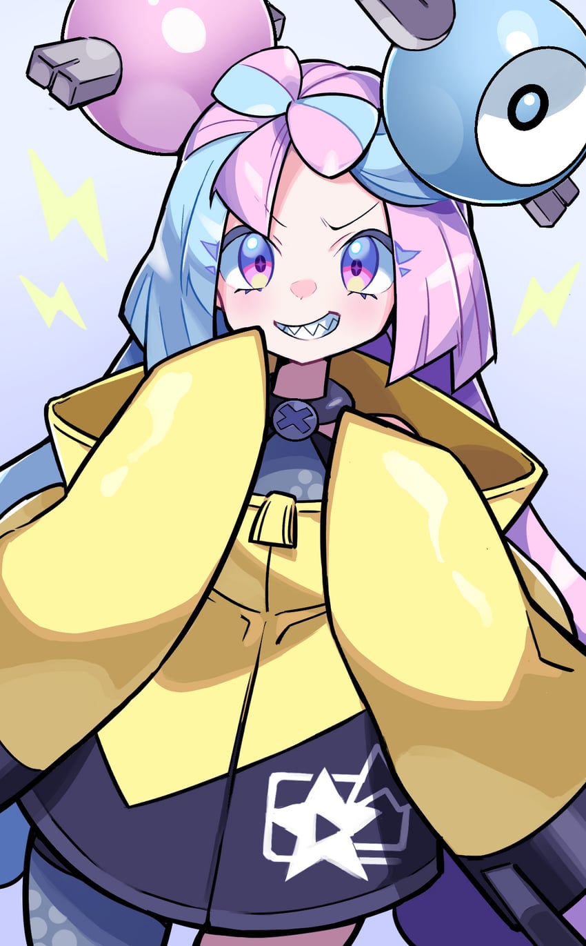 iono (pokemon and 1 more) drawn by hyou_(hyouga617)