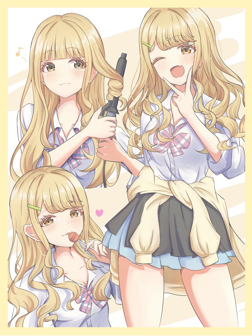 fujita kotone (idolmaster and 1 more) drawn by puren_416