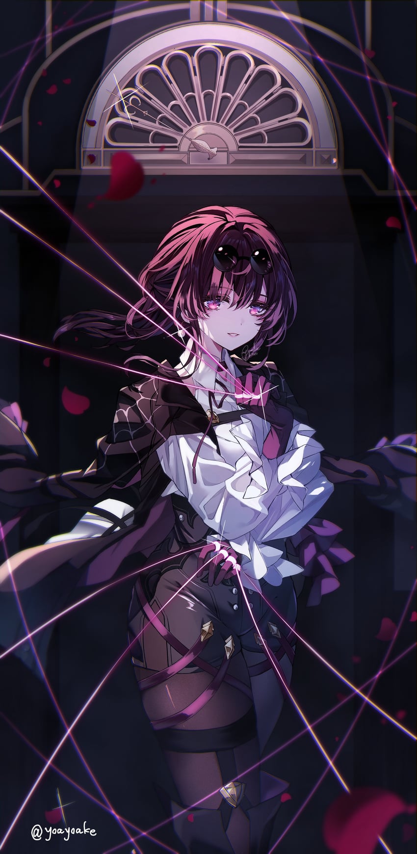 kafka (honkai and 1 more) drawn by yoake_(yoakey)