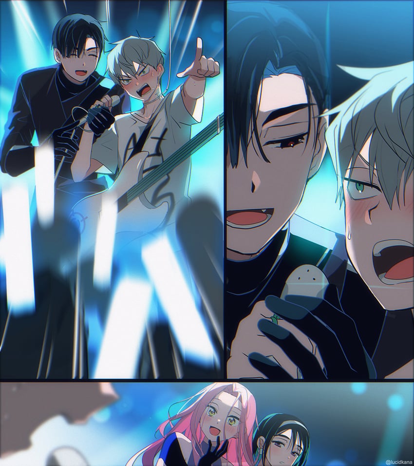 sua, mizi, till, and ivan (alien stage) drawn by lucidkana