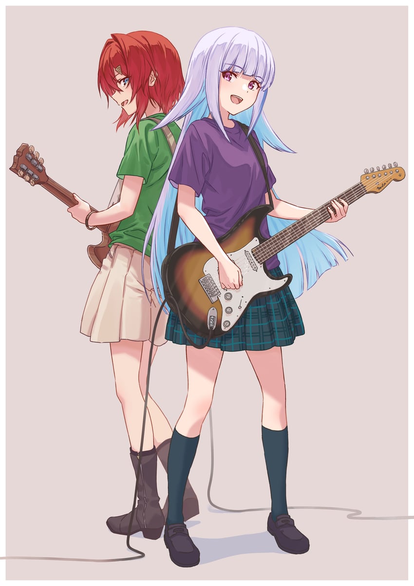 lize helesta and ange katrina (nijisanji and 1 more) drawn by asada7101