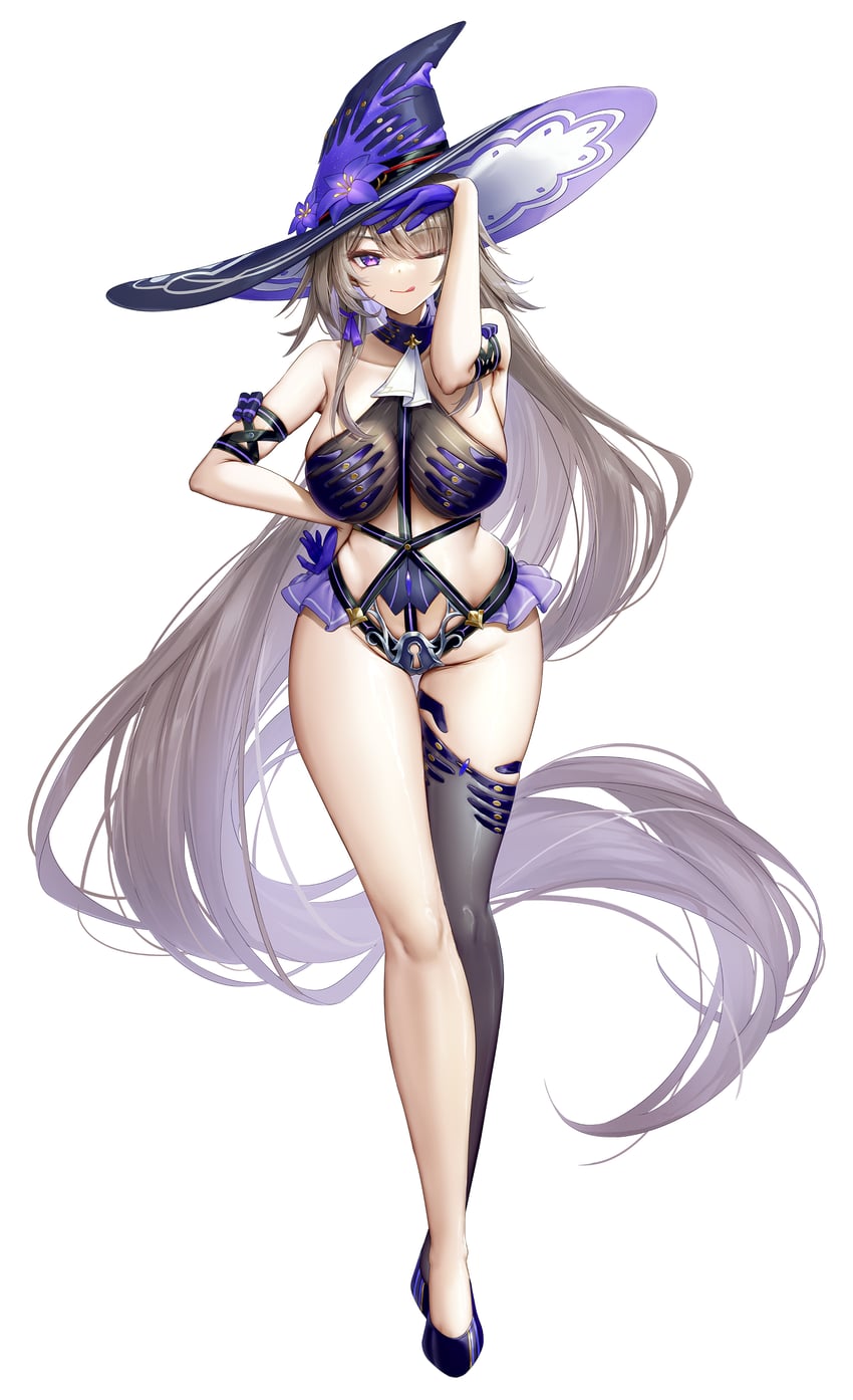 herta and the herta (honkai and 1 more) drawn by xfate