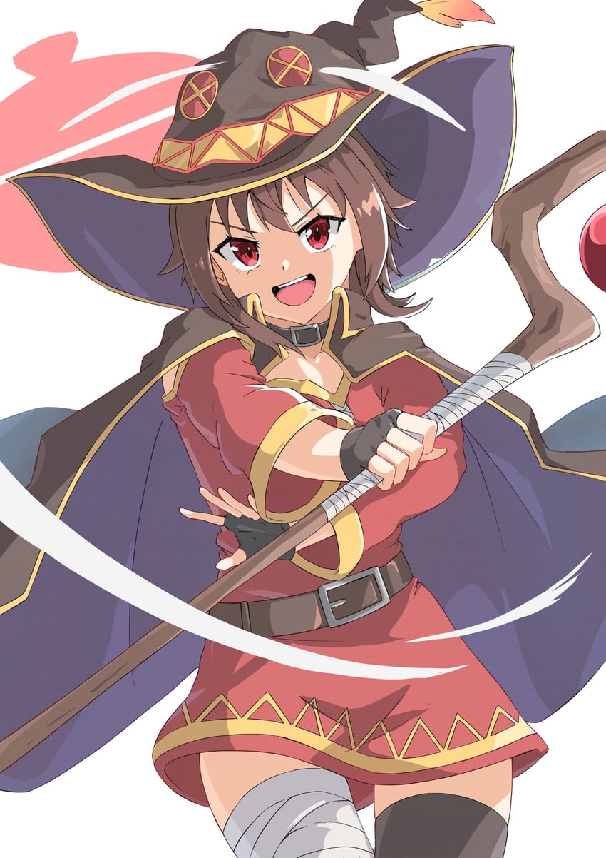 megumin (kono subarashii sekai ni shukufuku wo!) drawn by onabe915