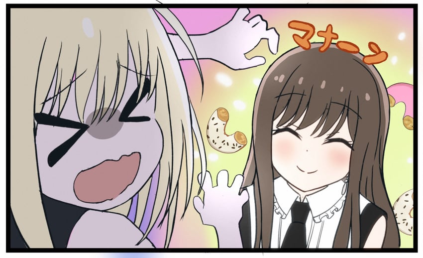 misumi uika and sumita mana (bang dream! and 2 more) drawn by subarou