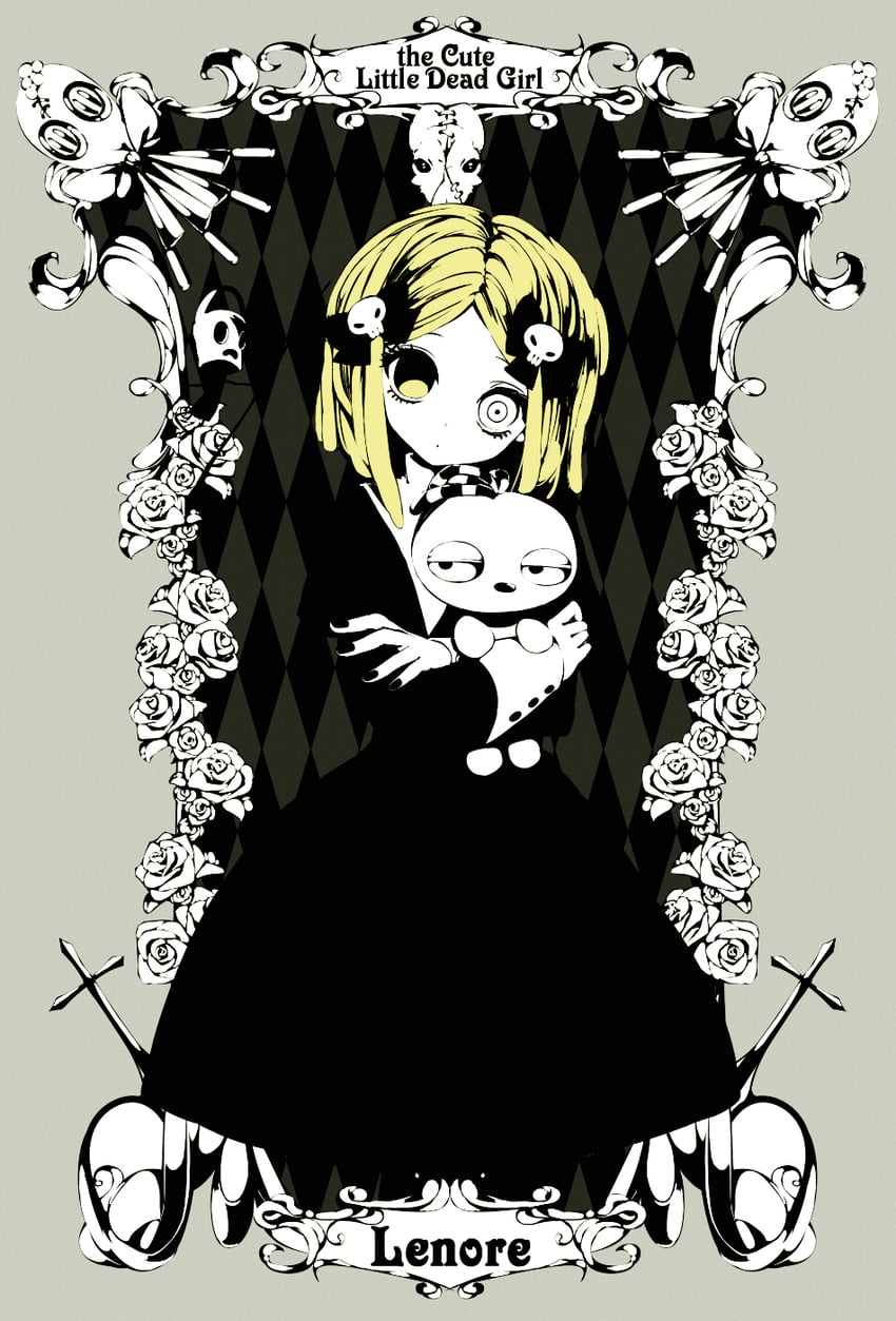 lenore lynchfast and ragamuffin (lenore the cute little dead girl) drawn by shizuki_sayaka
