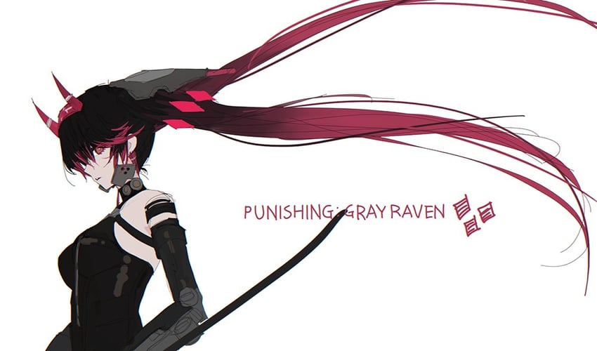 lucia and lucia: dawn (punishing: gray raven) drawn by d.k