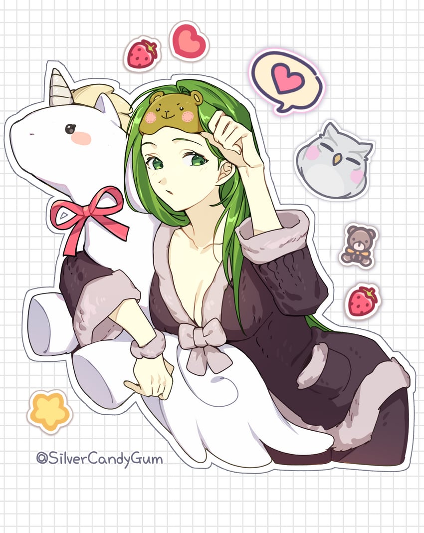 feh and syrene (fire emblem and 2 more) drawn by silvercandy_gum