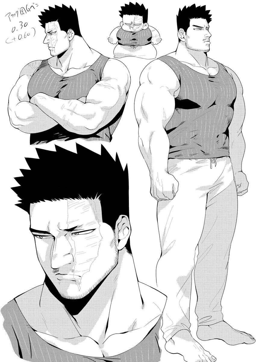 endeavor (boku no hero academia) drawn by gold_5610