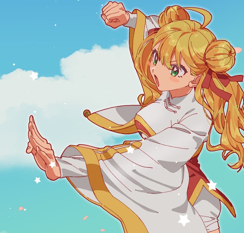 hoshii miki and li meiling (idolmaster and 3 more) drawn by hoyaza1561