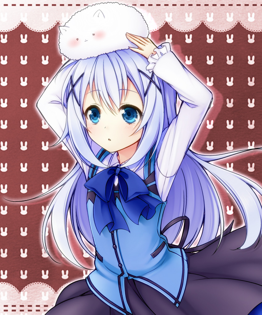 kafuu chino and tippy (gochuumon wa usagi desu ka?) drawn by uzu_hi