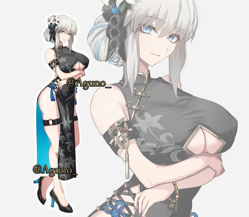 morgan le fay (fate and 1 more) drawn by shibao_aoyama