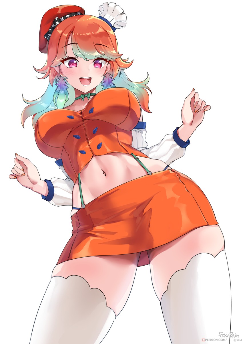 takanashi kiara (hololive and 1 more) drawn by foxyreine
