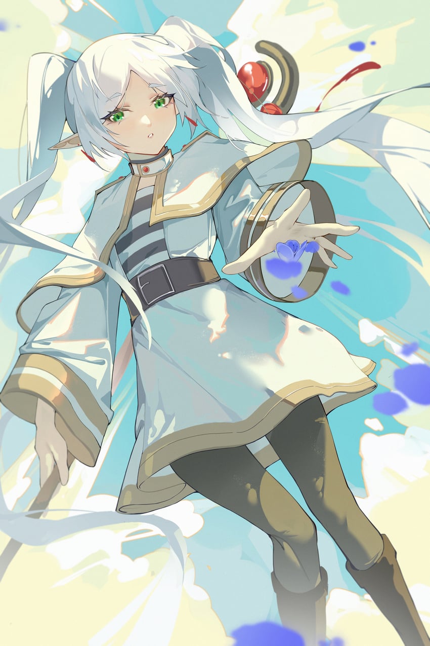 frieren (sousou no frieren) drawn by katachi_noboru_nishikino