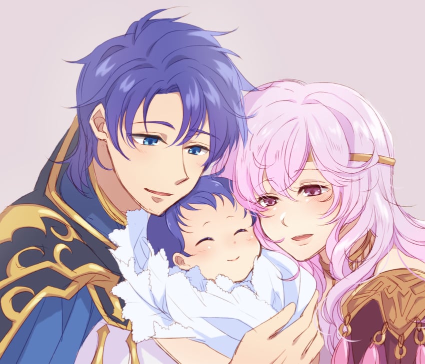 seliph, sigurd, and deirdre (fire emblem and 1 more) drawn by melka_(elyss-abyss)