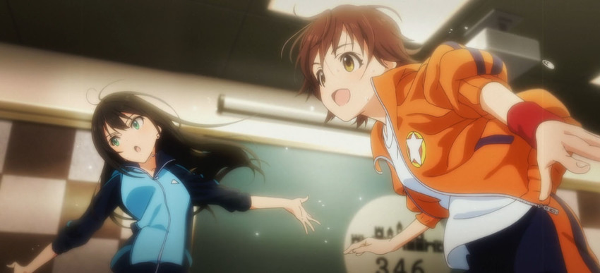 shibuya rin and honda mio (idolmaster and 1 more)