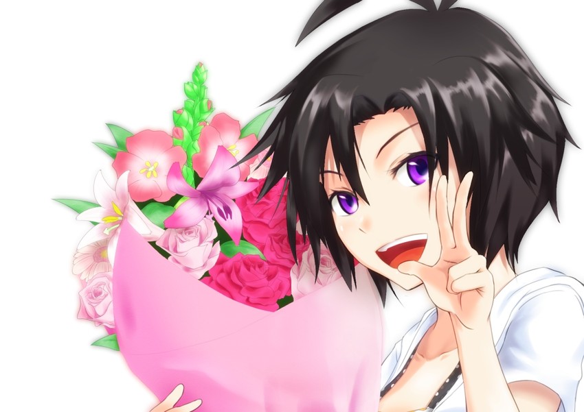 kikuchi makoto (idolmaster and 1 more) drawn by kazaguruma_(1475f)