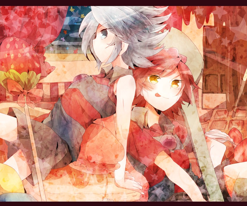 nagumo haruya and suzuno fuusuke (inazuma eleven) drawn by sugino_(patrassyar)