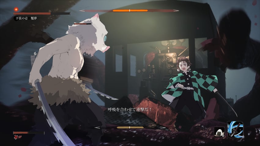 kamado tanjirou and hashibira inosuke (kimetsu no yaiba and 1 more) drawn by samidare_(hoshi)