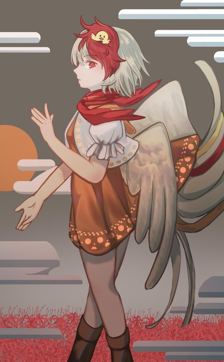 niwatari kutaka (touhou and 1 more) drawn by sly930105