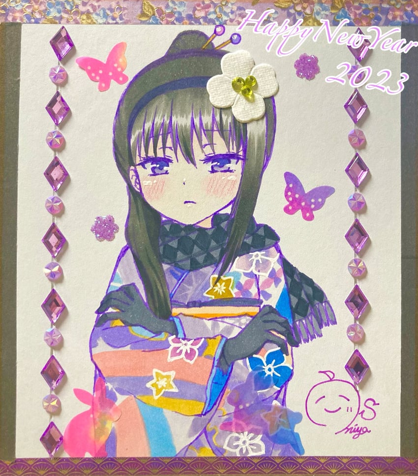 akemi homura (mahou shoujo madoka magica and 1 more) drawn by kairixmiya