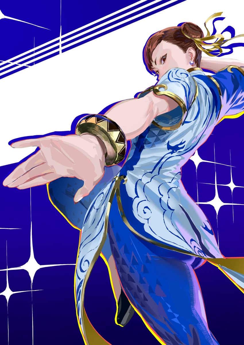 chun-li (street fighter and 1 more) drawn by jackboo