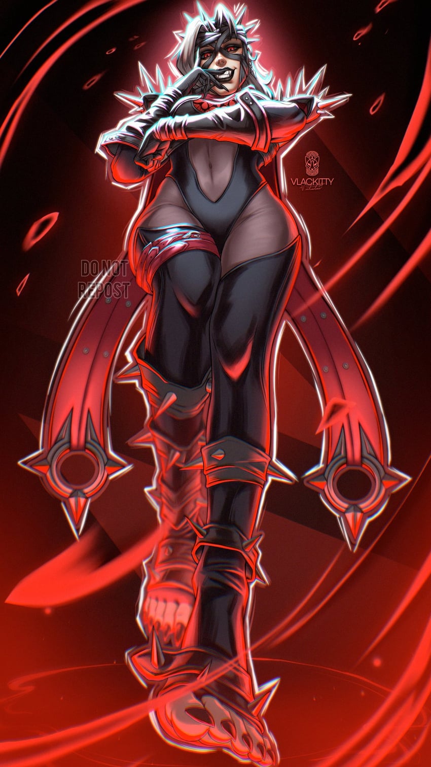 sue storm and malice (marvel and 2 more) drawn by vlackiitty