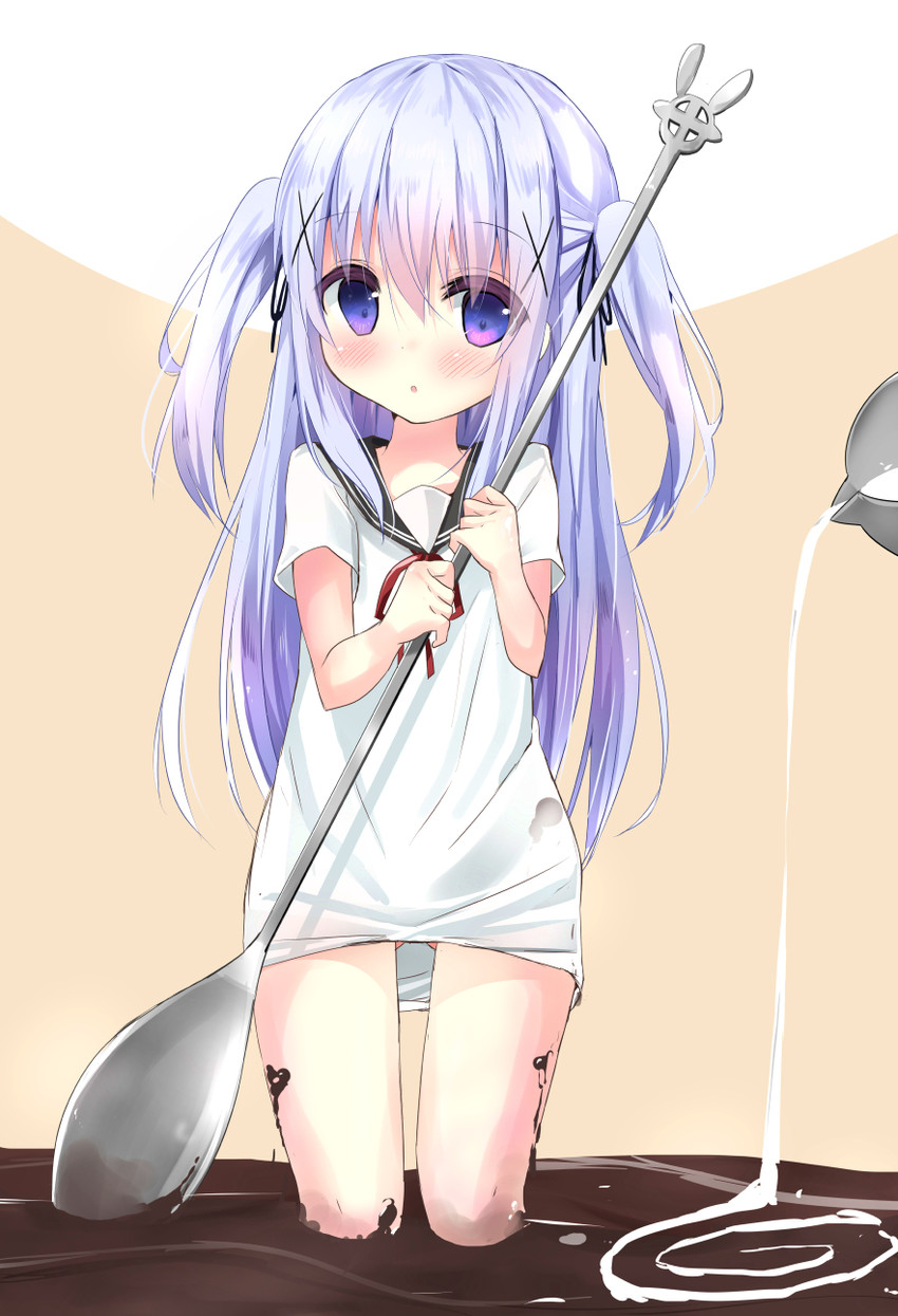 kafuu chino (gochuumon wa usagi desu ka?) drawn by kouda_suzu