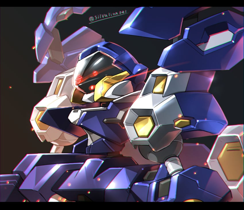 luminous titan (medarot and 1 more) drawn by sanbonzuno