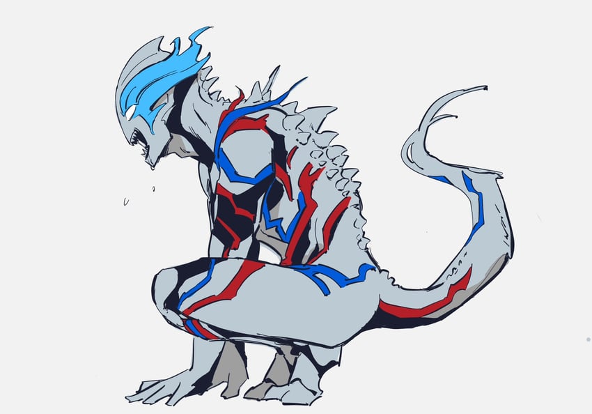 ultraman blazar (ultra series and 1 more) drawn by 1982_gll