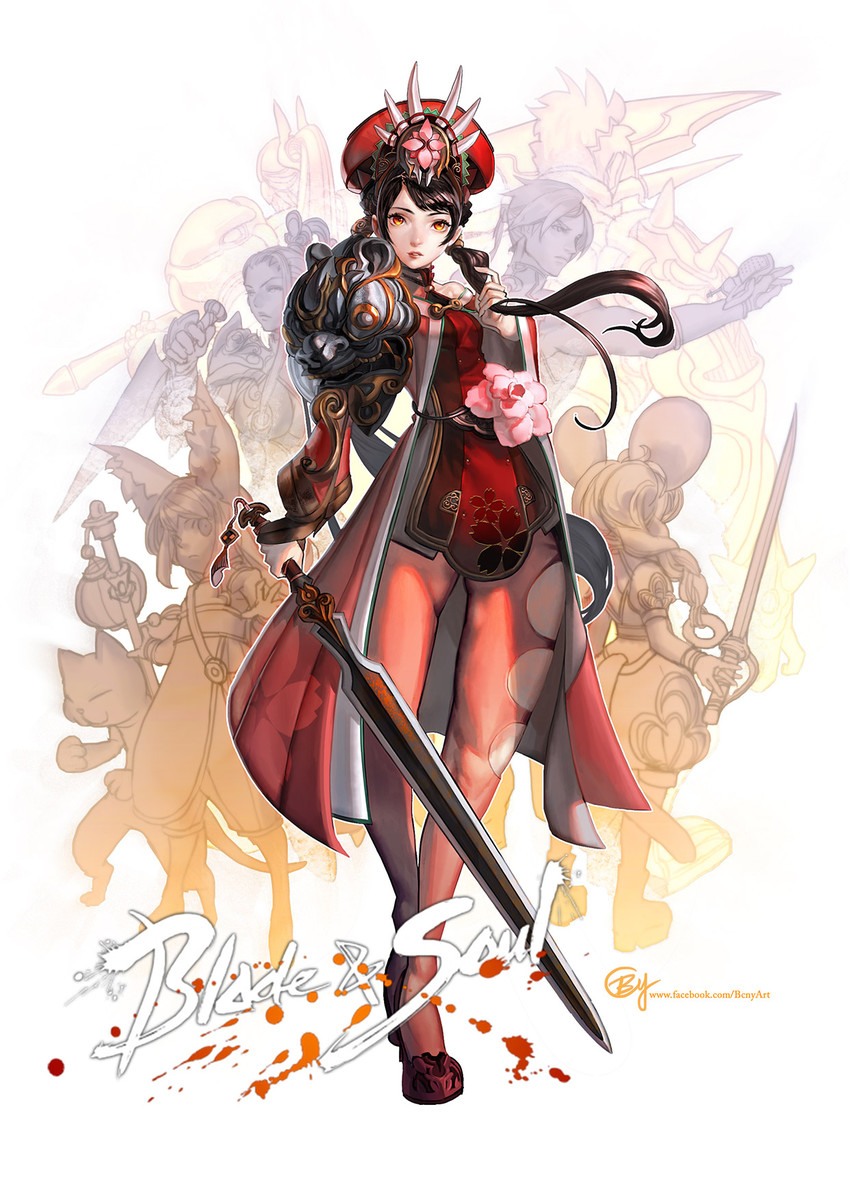 blade & soul drawn by b.c.n.y.