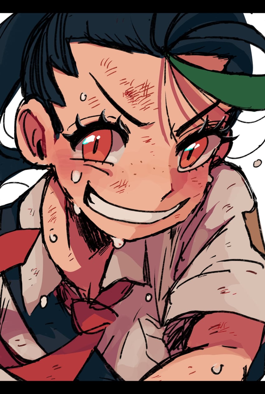 nemona (pokemon and 1 more) drawn by yusho_(ossm03)