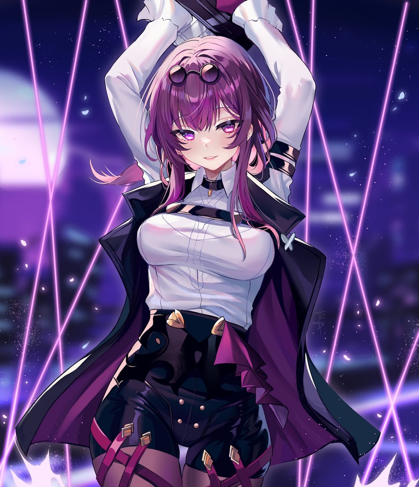 kafka (honkai and 1 more) drawn by yaya_chan