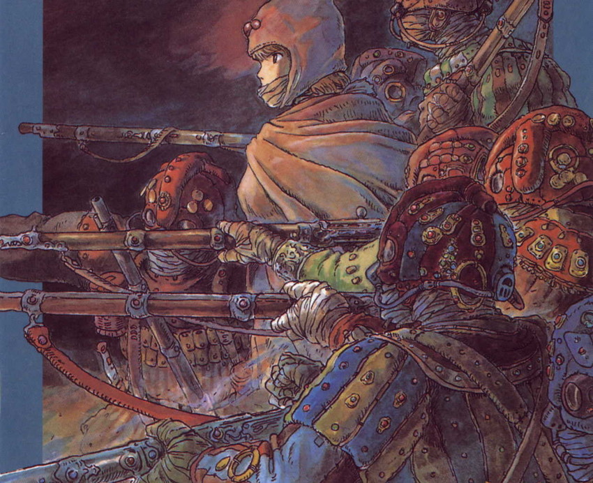 nausicaa (kaze no tani no nausicaa) drawn by miyazaki_hayao