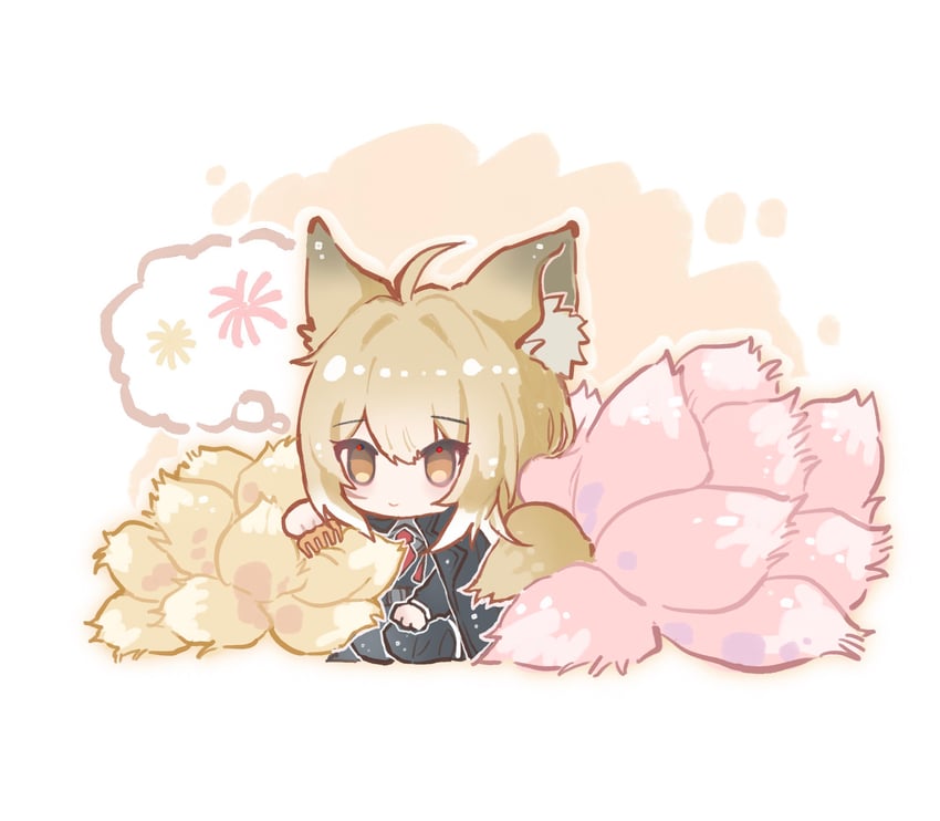 suzuran, vulpisfoglia, and suzuran's father (arknights) drawn by asukazeroo