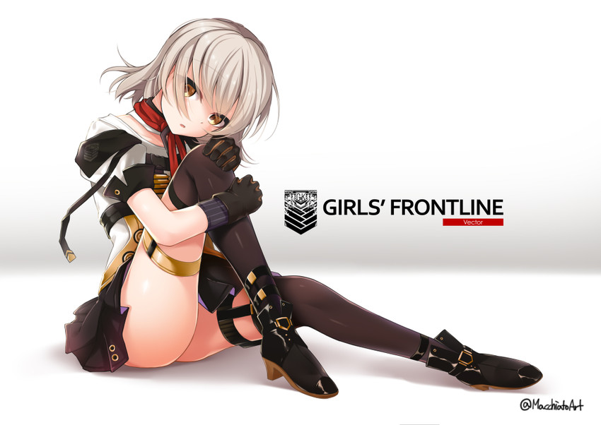 vector (girls' frontline) drawn by macchiato_(jae-min_cho)