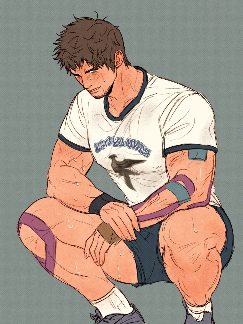 ardbert hylfyst (final fantasy and 1 more) drawn by doong_24