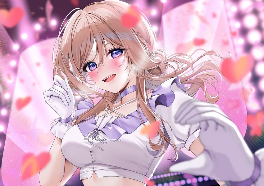 himesaki rinami (idolmaster and 1 more) drawn by yuuyu_(moco20111115)
