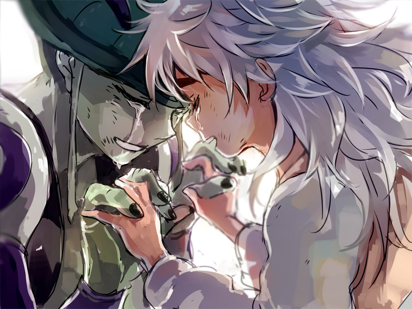 meruem and komugi (hunter x hunter) drawn by nuriko-kun