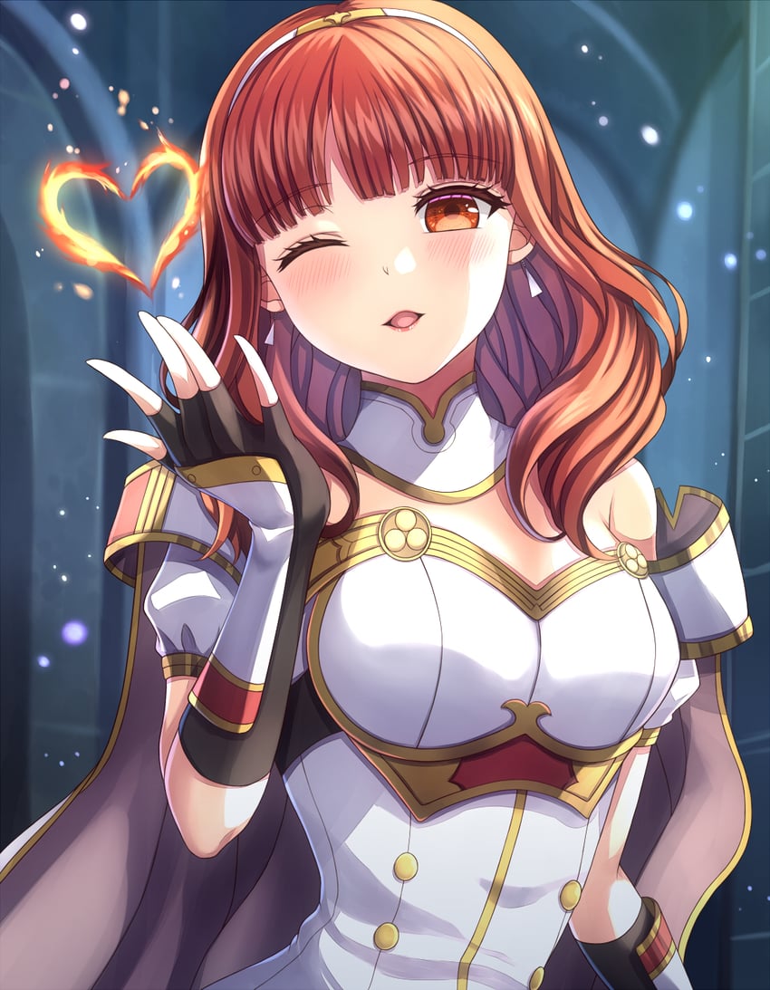 celica (fire emblem and 1 more) drawn by yozu_(yozu0420)