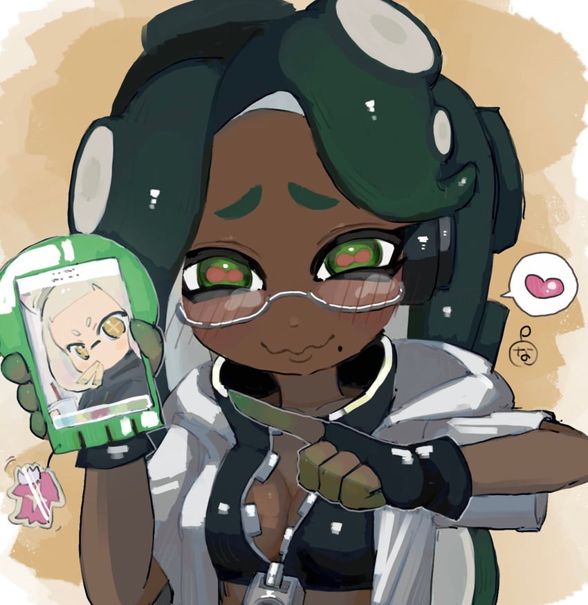 pearl and marina (splatoon and 1 more) drawn by mt38lg
