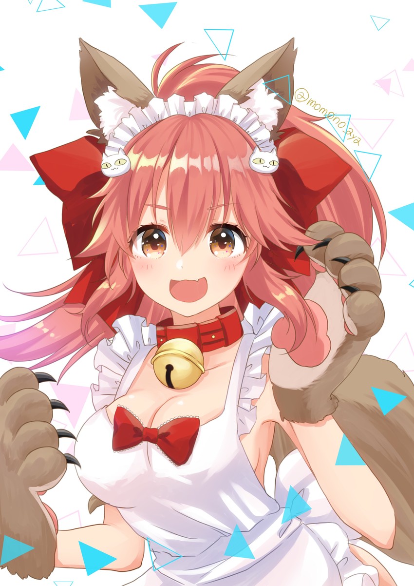 tamamo and tamamo cat (fate and 1 more) drawn by momono_aya