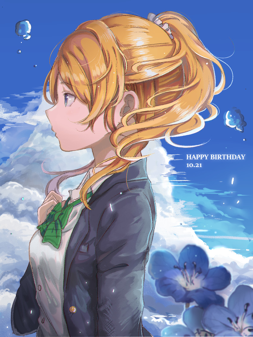 ayase eli (love live! and 1 more) drawn by ibuki_(ibuki0118)
