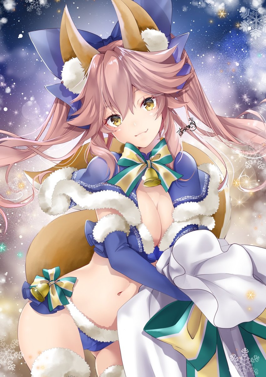 tamamo and tamamo no mae (fate and 2 more) drawn by akatsuki_hijiri