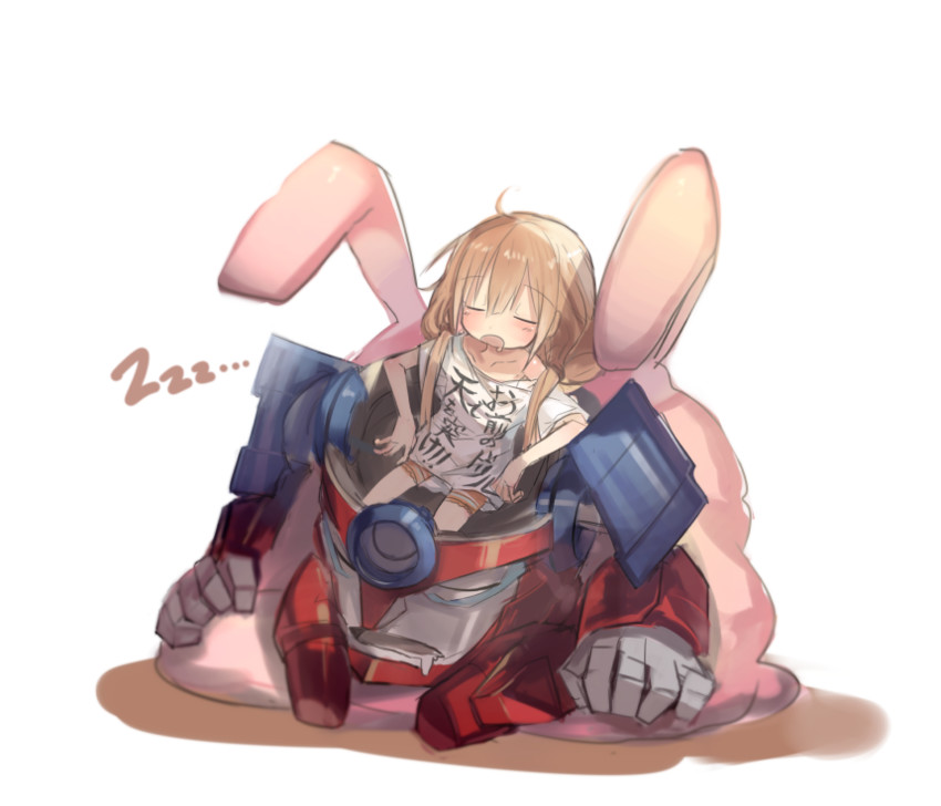 futaba anzu and lagann (idolmaster and 2 more) drawn by kokaki_mumose